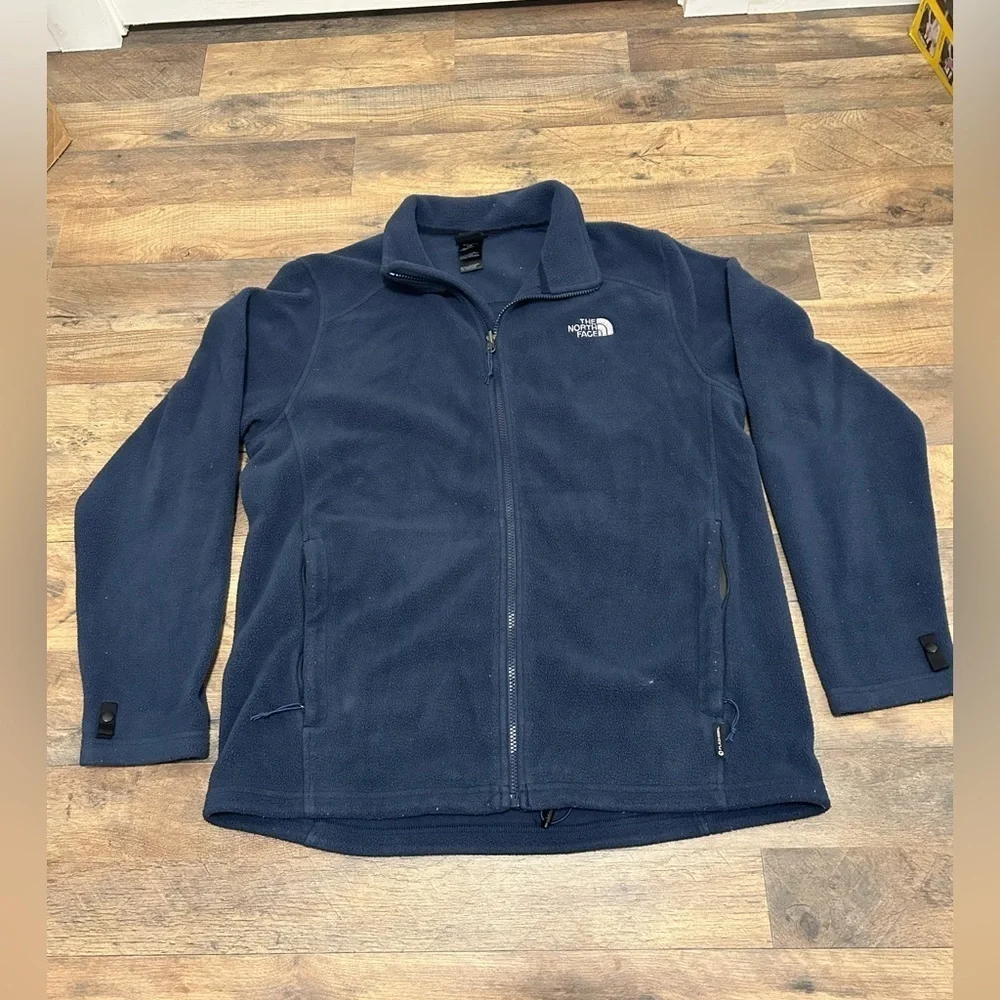 The North Face jacket Navy Full-Zip Fleece